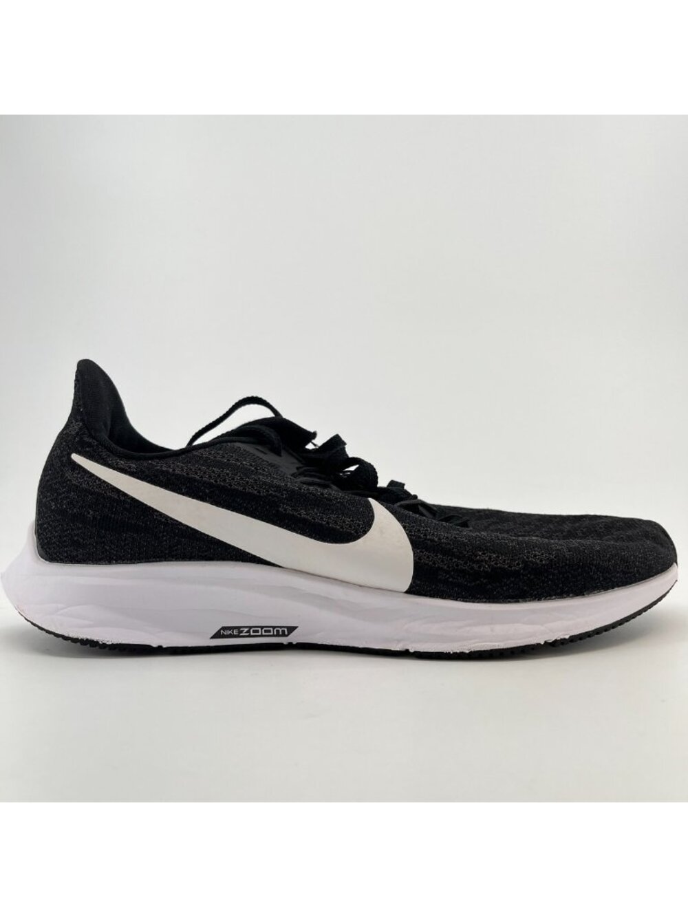 Nike Air Zoom Pegasus 36 Womens Size 8 Black Athletic Running Shoes Sneakers